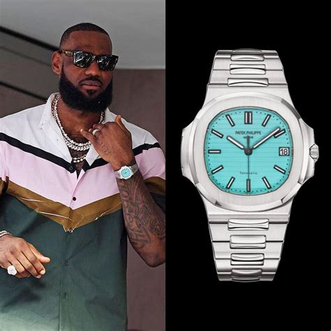 patek philippe tiffany lebron james|Patek Philippe tiffany blue.